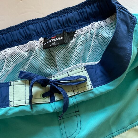 AIRWALK Men's Long Stretch Swim Trunks NWT Size M - Picture 2 of 5